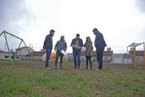 Nueva plaza en barrio Bancario