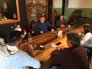 Vergel y Matrella se reunieron