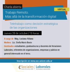 Charla abierta
