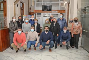Galli y Caputo visitaron la