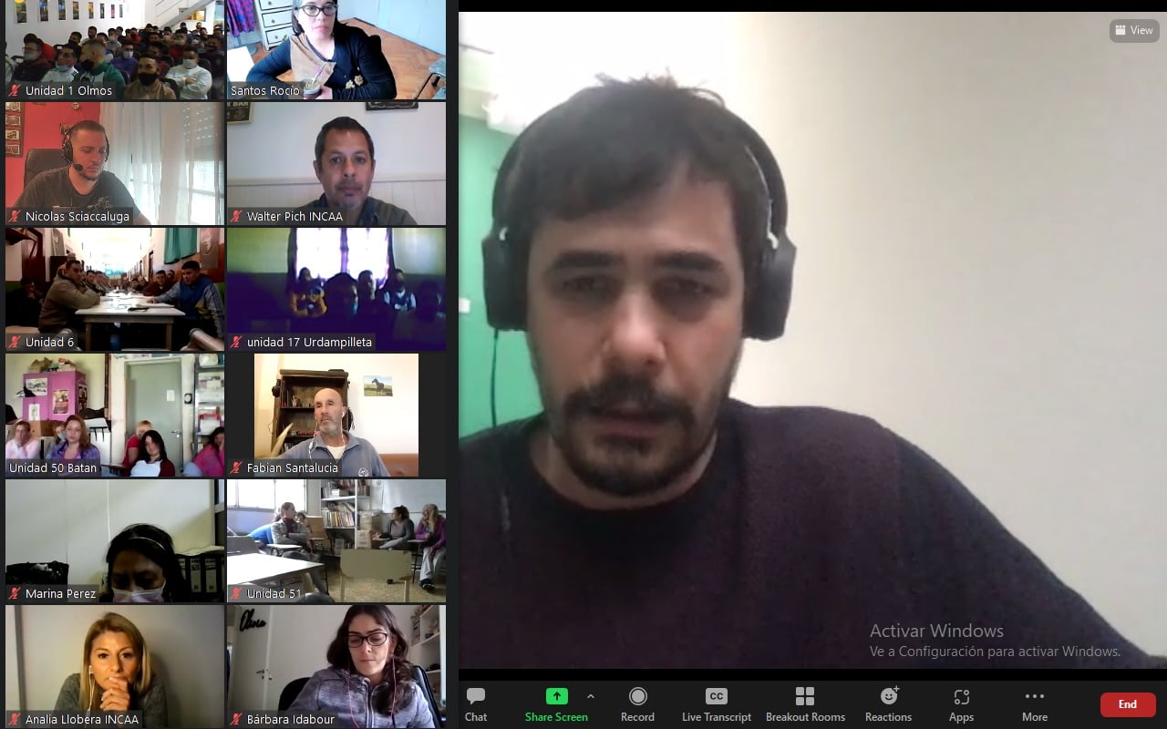 Internos de la Unidad