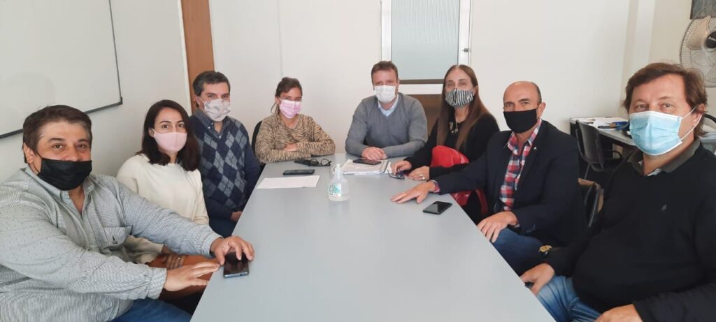 Maxi Wesner se reunió con