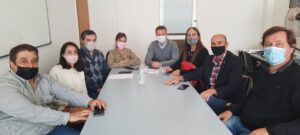 Maxi Wesner se reunió con