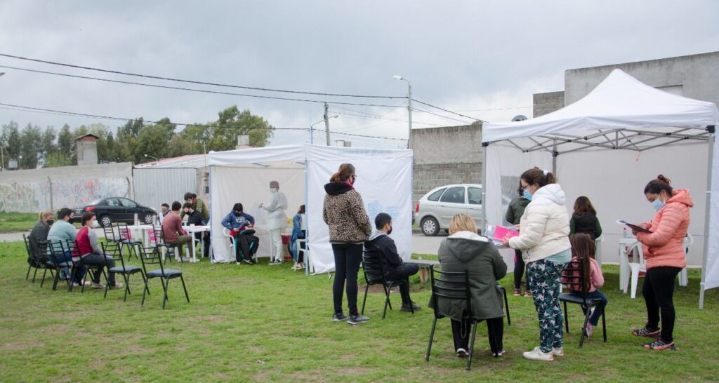 Una gran cantidad de personas