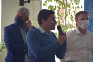 en la entrega
