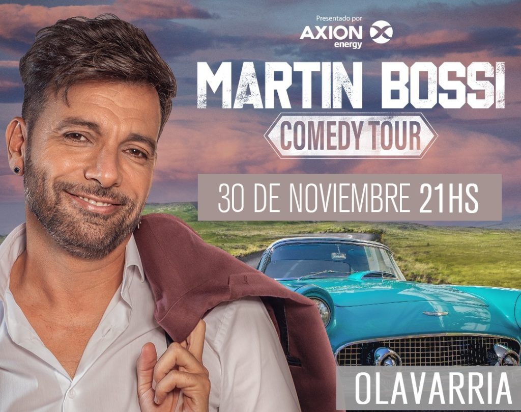 Martín Bossi llega a