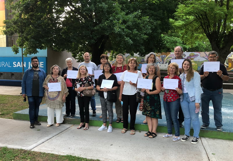 Cálido cierre del Taller