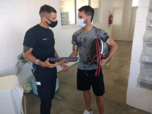 El reconocido futbolista reinició