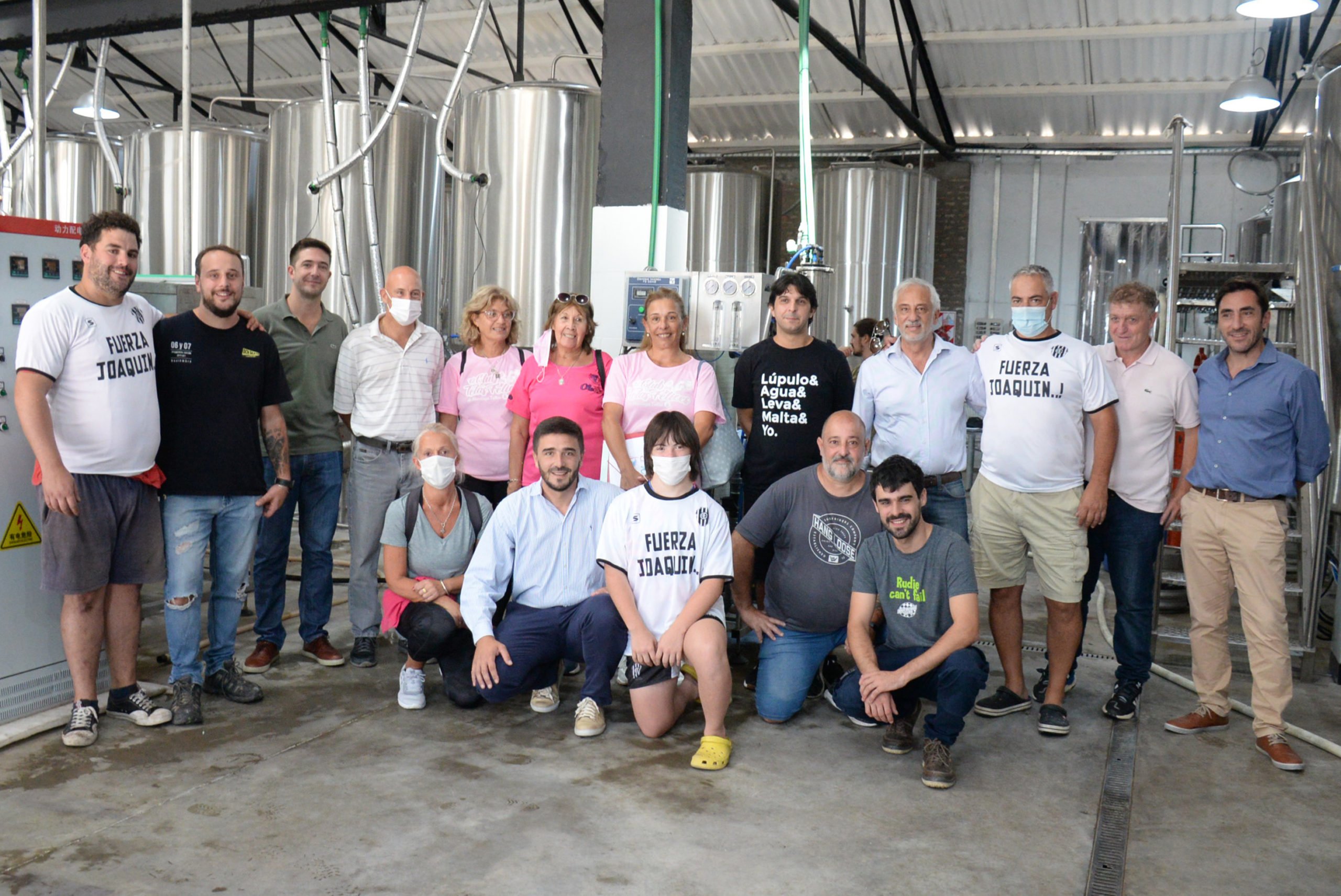 Cerveceros locales en solidaridad