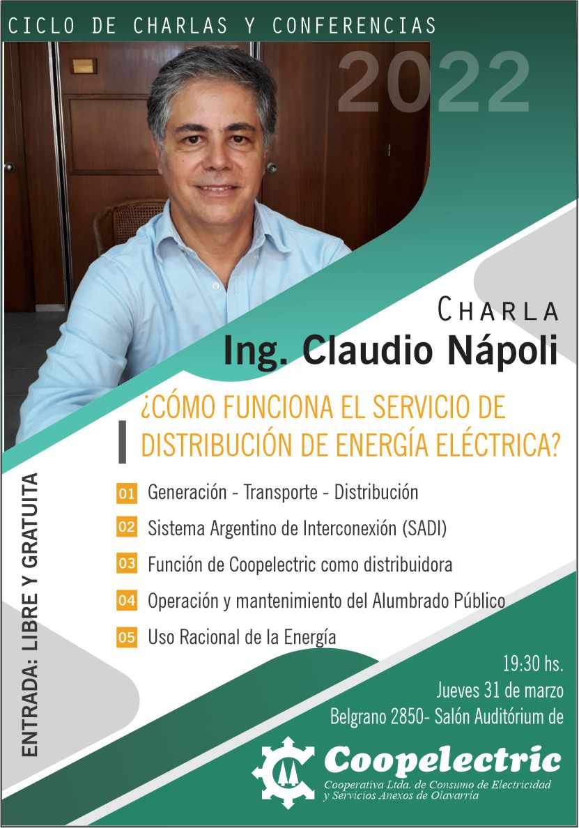 Claudio Nápoli realizará una