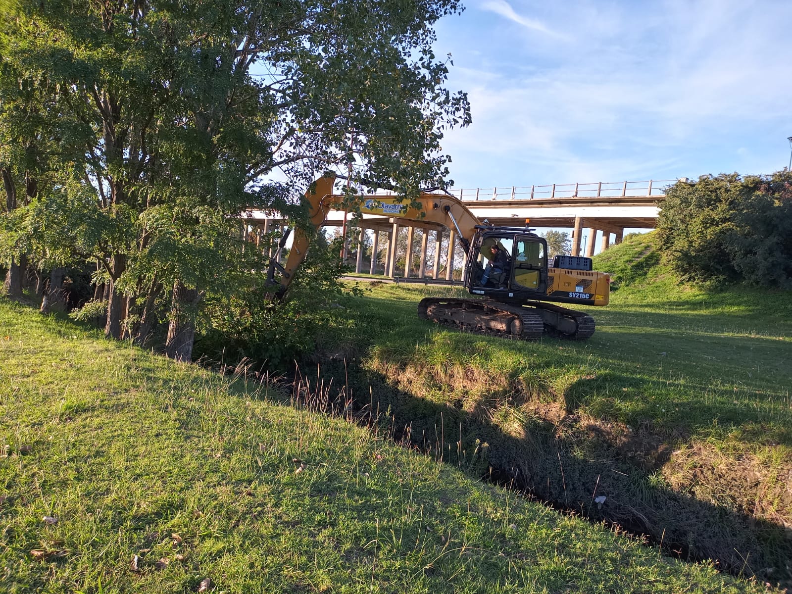 Colocación de alcantarillas