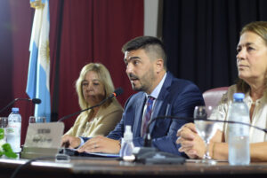 El intendente Ezequiel Galli