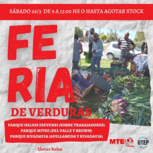 Este sábado habrá una