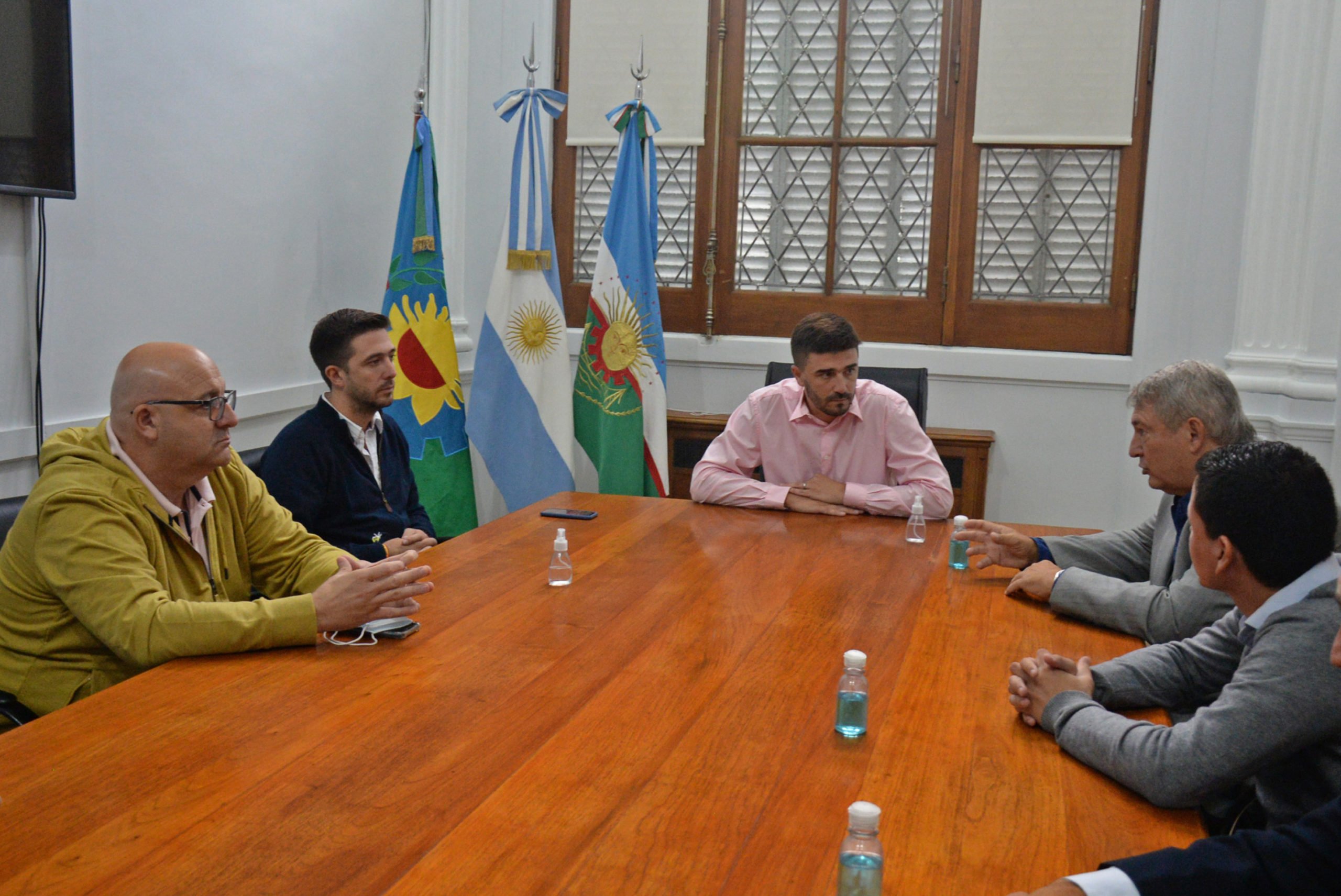Ezequiel Galli recibió al