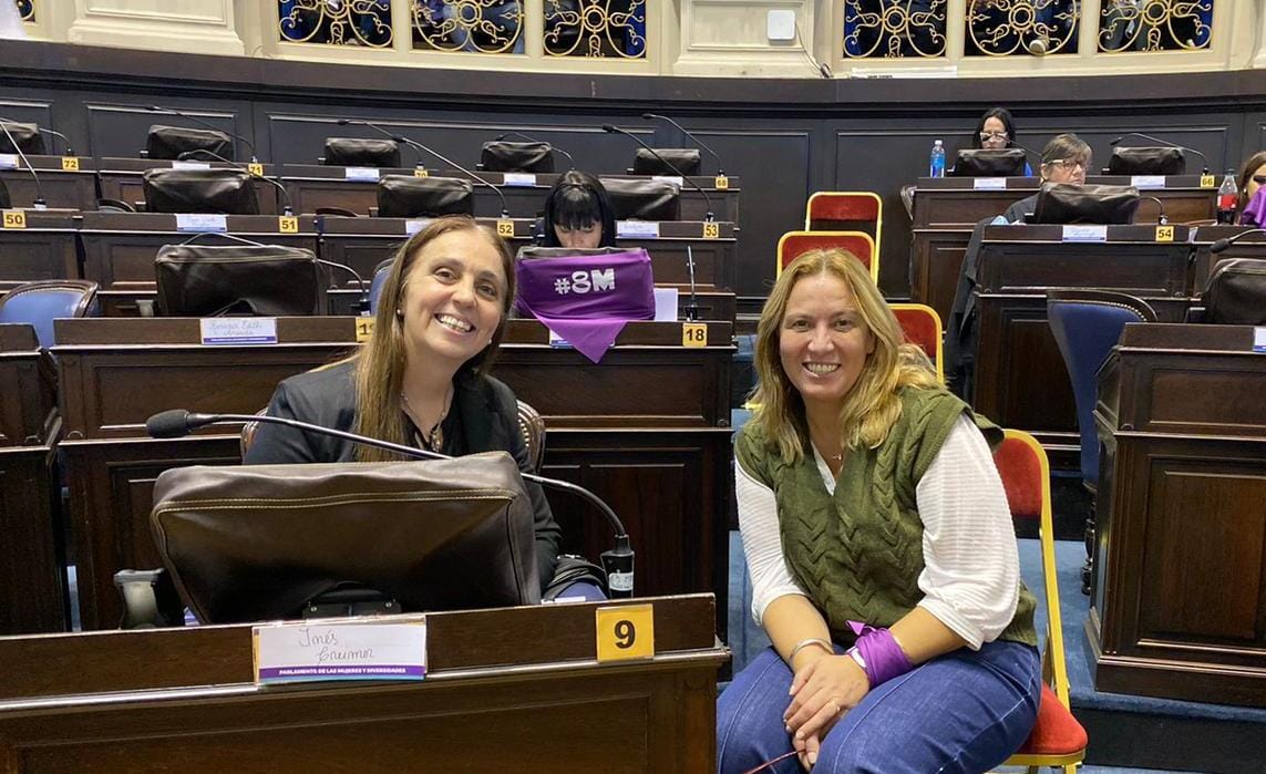 Inés Creimer expuso en