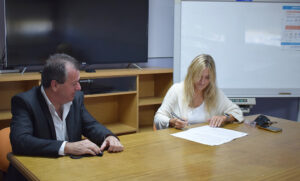 Sociales celebró un convenio