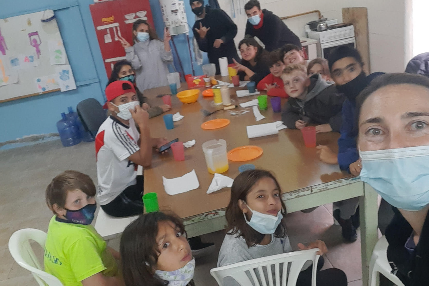 Callejeadas Sierras Bayas realizó