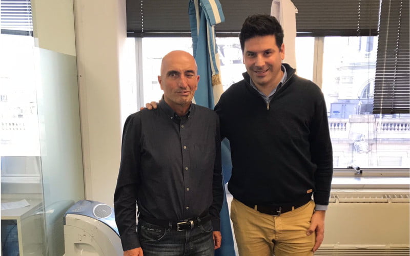 Eduardo Rodríguez se reunió