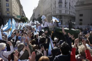 El tractorazo finalizó con una