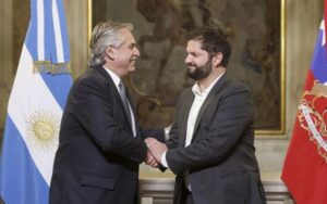 Fernández recibió a Boric