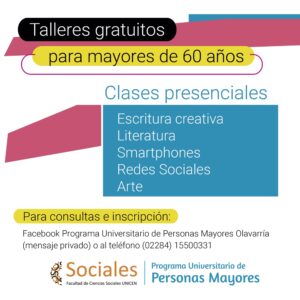 Inician los talleres gratuitos