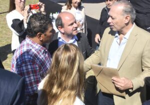 Sergio Berni recibió en