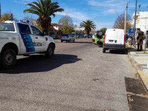 Importante accidente en plena