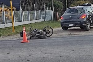 Un accidente entre un