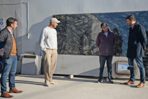 Ezequiel Galli recorrió Marmolería