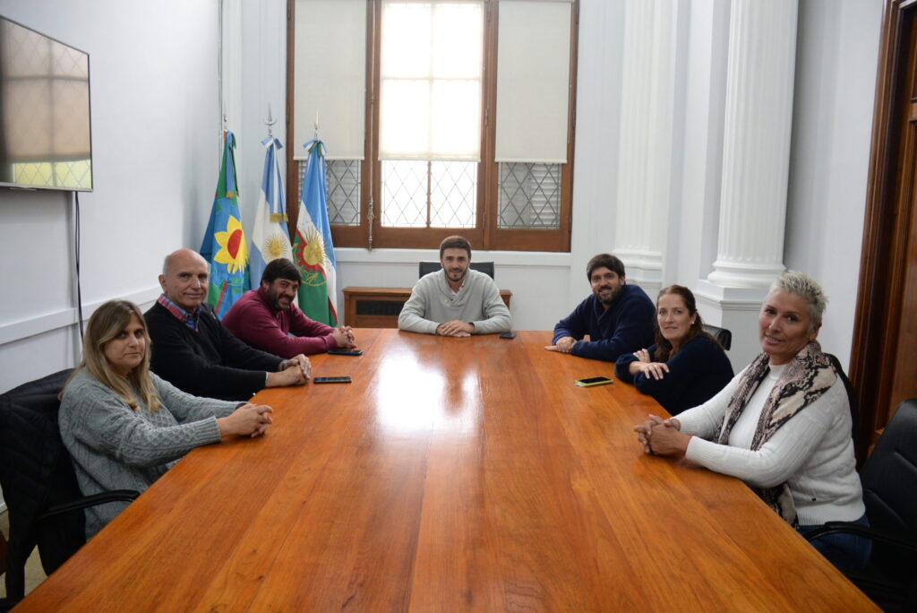 Ezequiel Galli se reunió