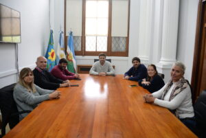 Ezequiel Galli se reunió