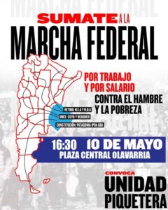 Hoy comienza la marcha