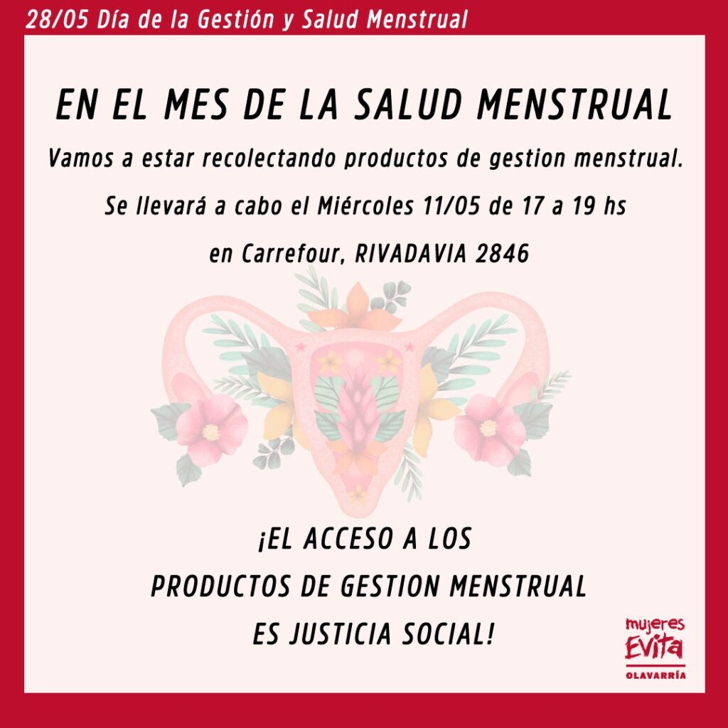 Mujeres Evita Olavarría estará