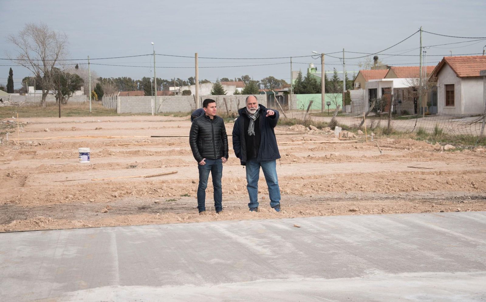 Aguilera recorrió el inicio