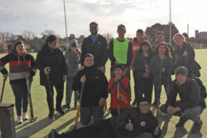 Articulación deportiva entre la