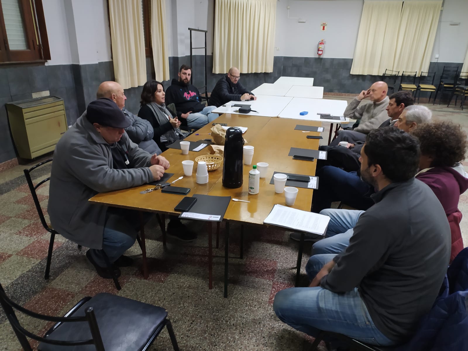Belén Vergel se reunió