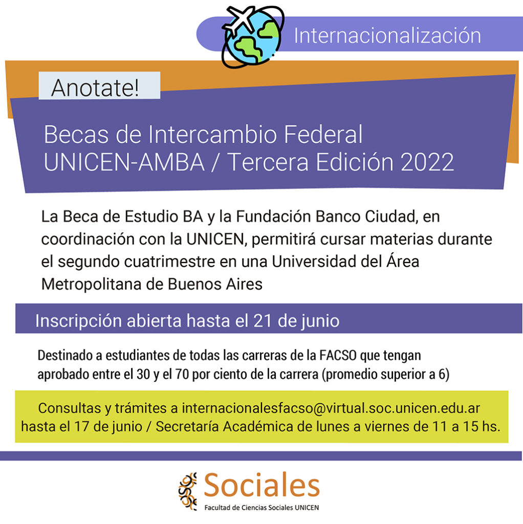 Convocatoria a becas de