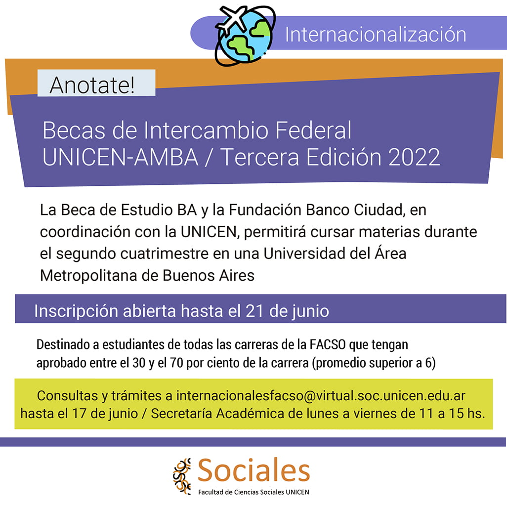 Convocatoria a becas de