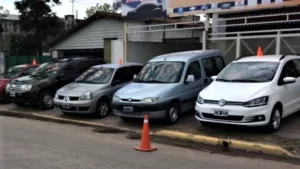La venta de autos