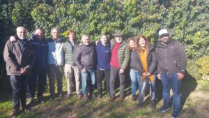 Reunión con productores agropecuarios
