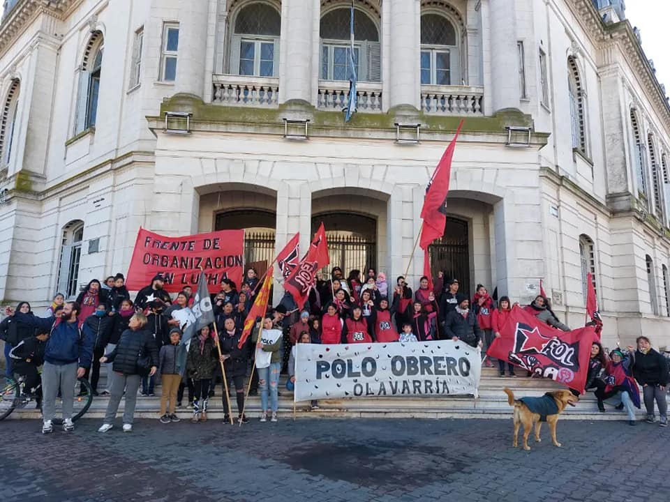 El FOL también marchó