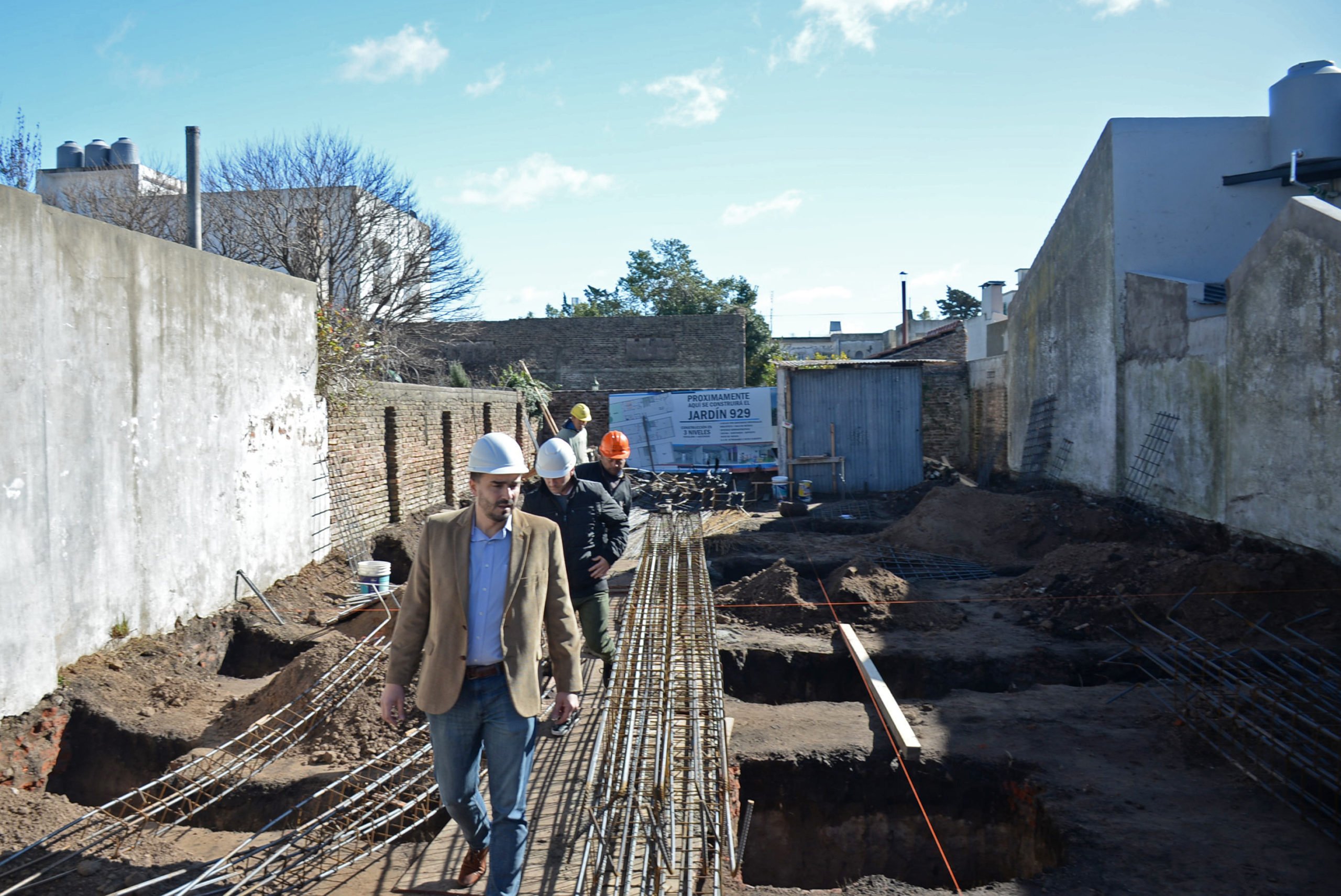 El Intendente Ezequiel Galli