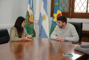 El Intendente recibió