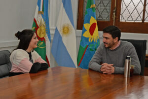 El intendente municipal recibió