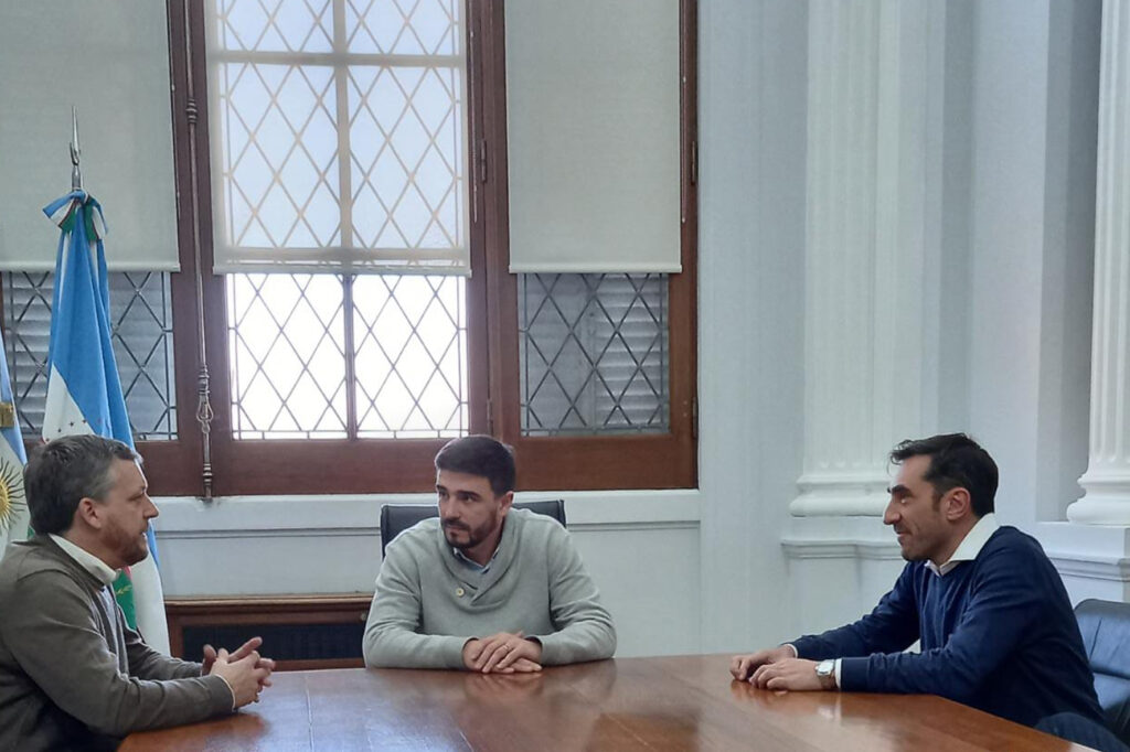 Ezequiel Galli se reunió