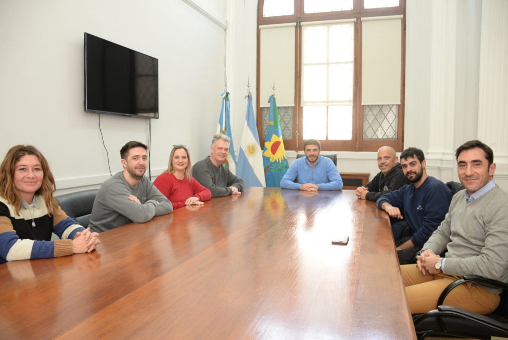 Galli recibió a olavarrienses