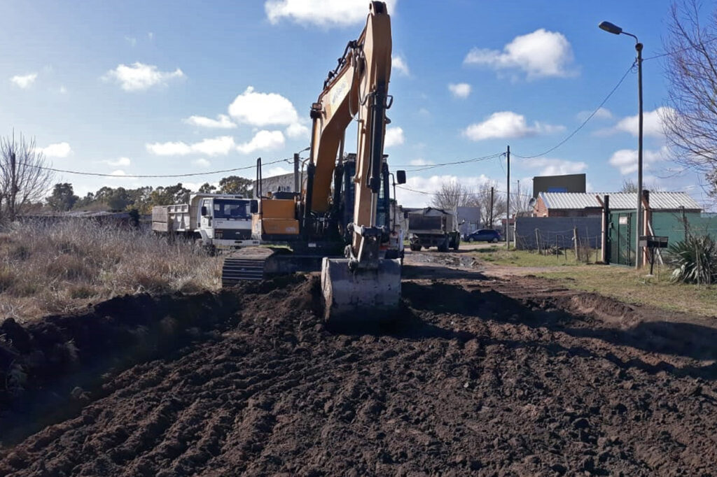 Continúan los trabajos de