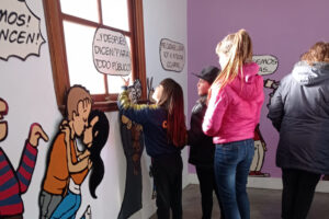 El programa Callejeada participó