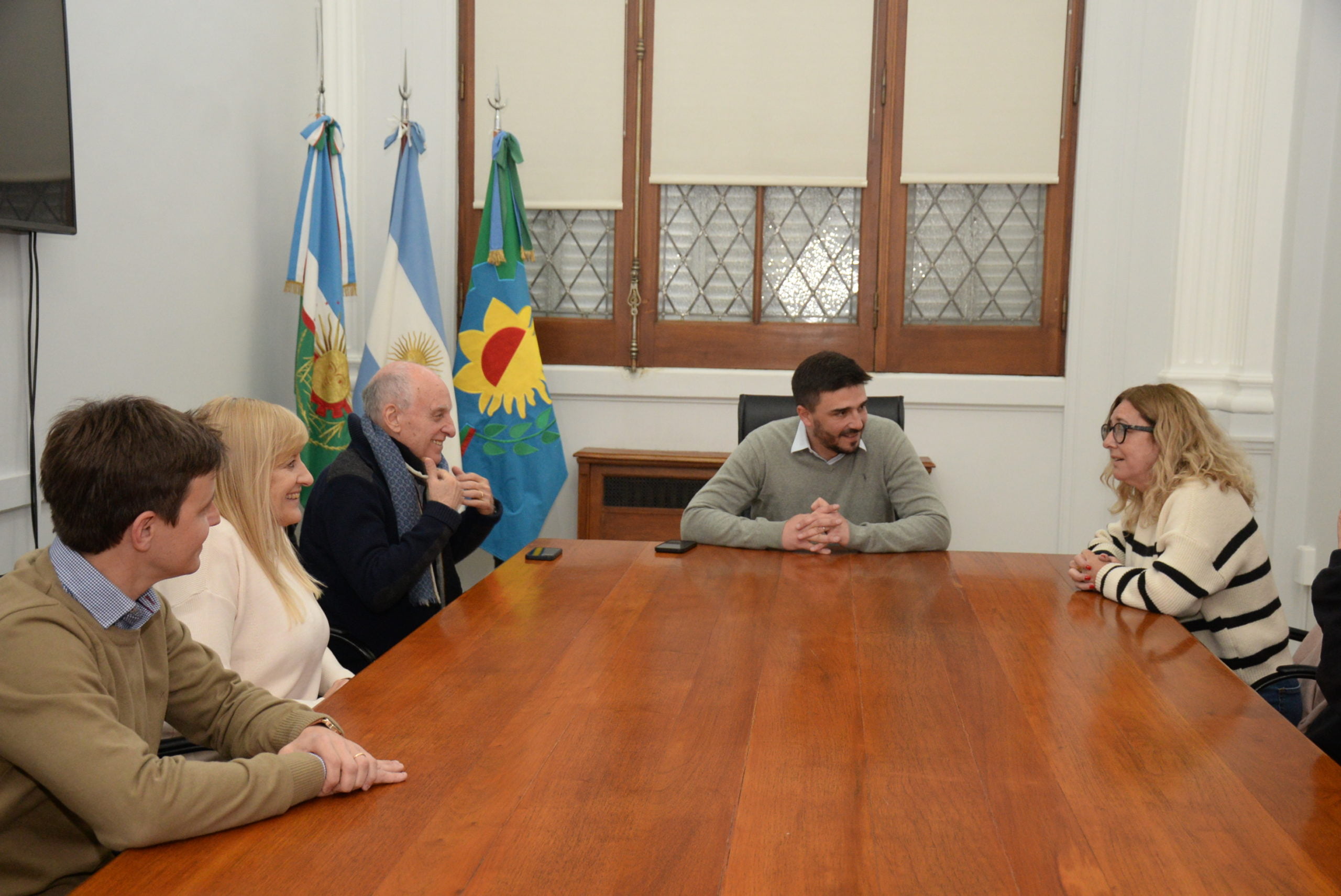 Ezequiel Galli se reunió