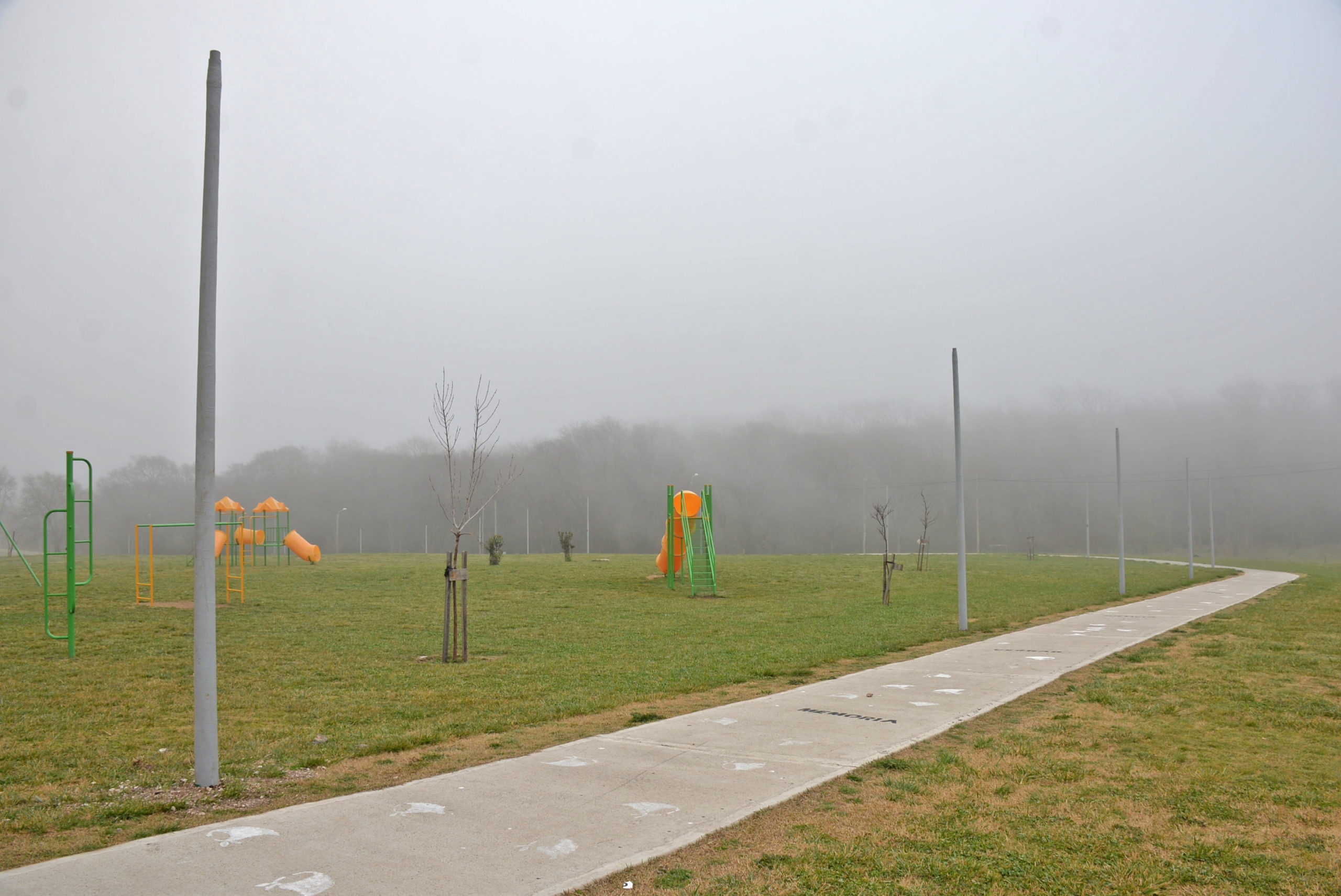 Obra de iluminación en